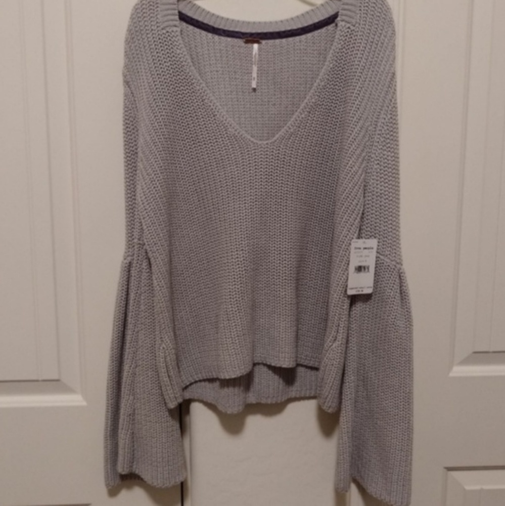 Free People | Chunky Cable Knit Pullover Sweater - Picture 4 of 6